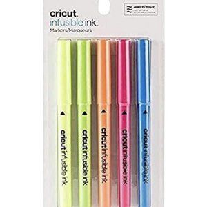 NWT Cricut Infusible Ink Markers, Neon Medium-Point Markers 5 count Markers